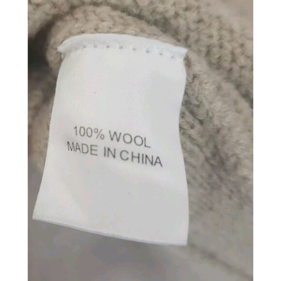 Tuckernuck Bexley Pullover Mock Sweater Mock Neck Dune Side Buttons Size XS - Picture 6 of 9